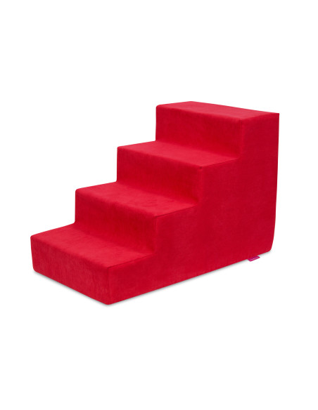 Stairs for a small dog, 4 steps - NUBUK