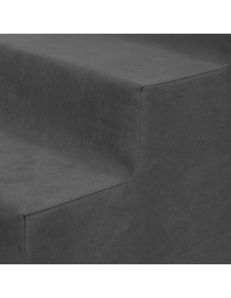 Stairs for a small dog, 4 steps - NUBUK